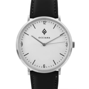 Montre Esper cuir noir lisse