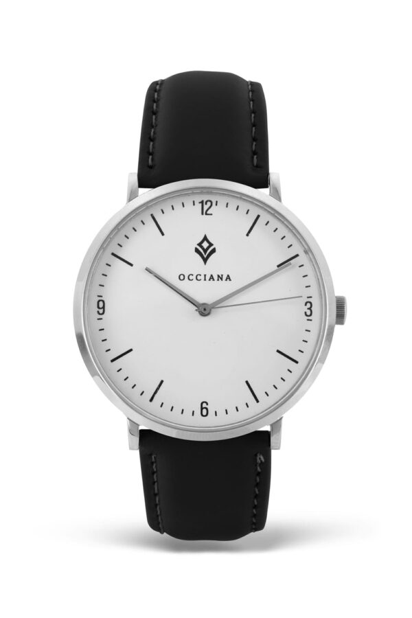 Montre Esper cuir noir lisse