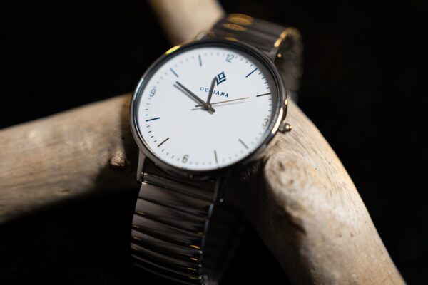 Montre Esper métal chromé expensible – Image 2